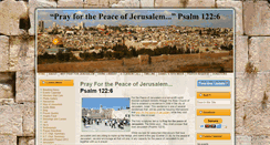 Desktop Screenshot of forthepeaceofjerusalem.com